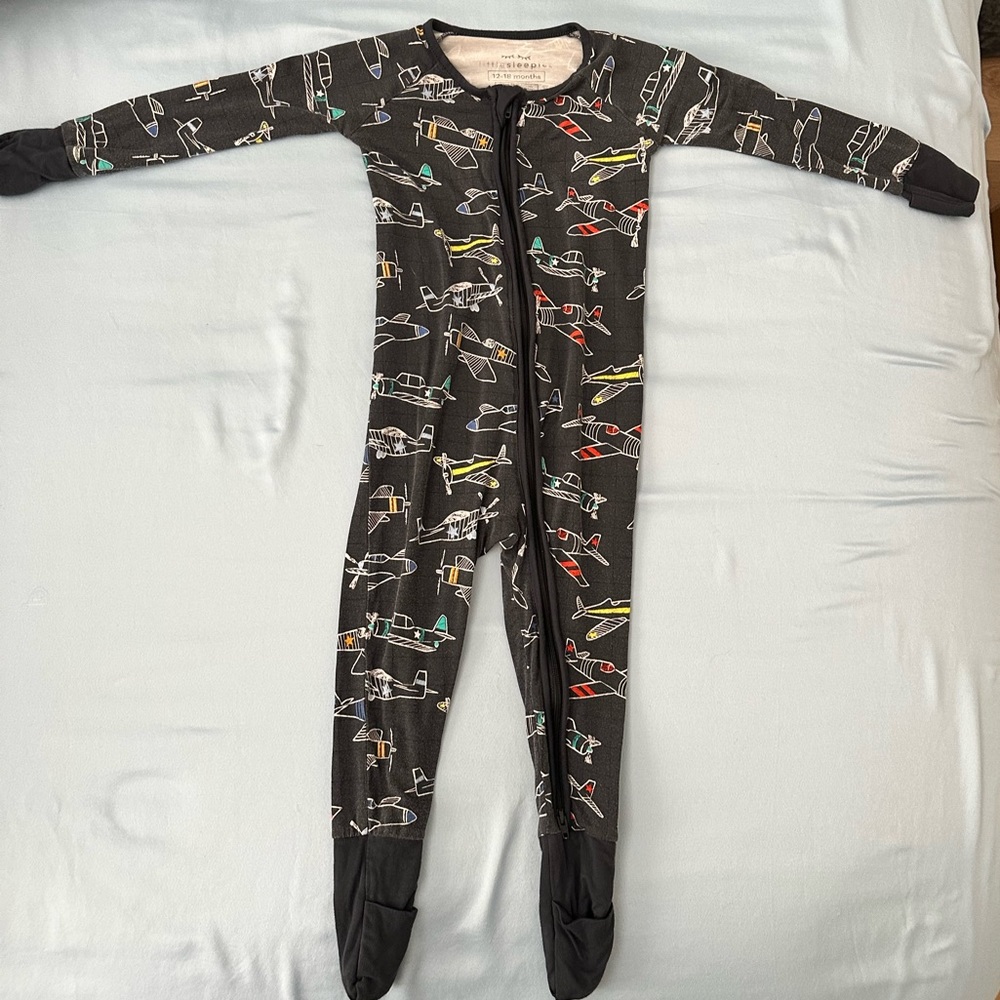 Little Sleepies Take Flight Bamboo Viscose Zippy